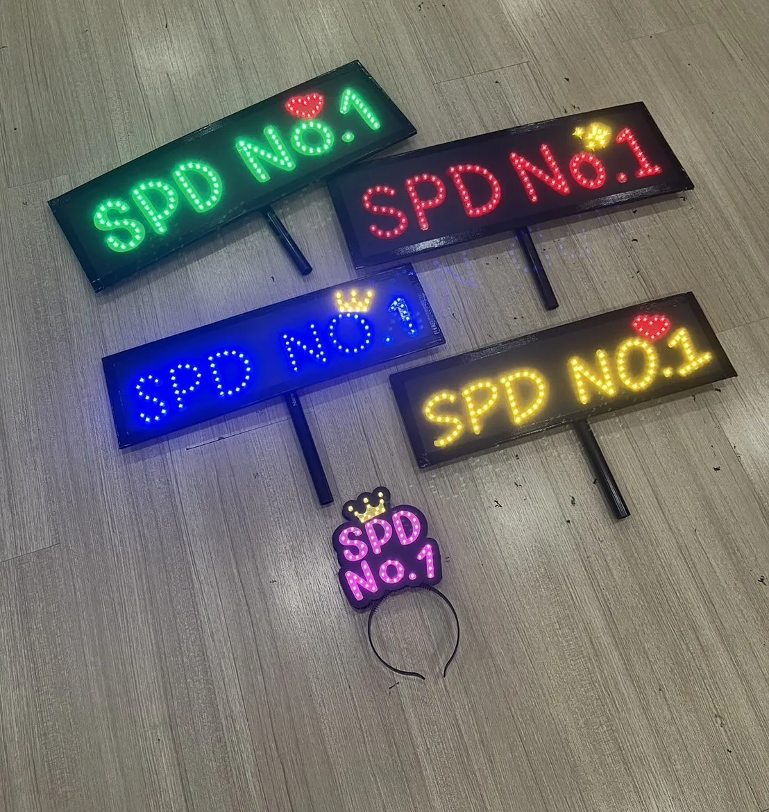 ตัวอย่างป้ายไฟ LED